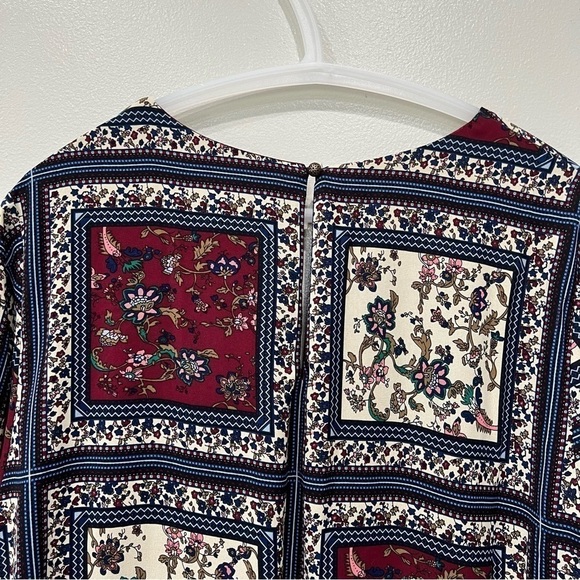 Lulus Mini Dress Knees Patchwork Women’s Size XL - Picture 7 of 12